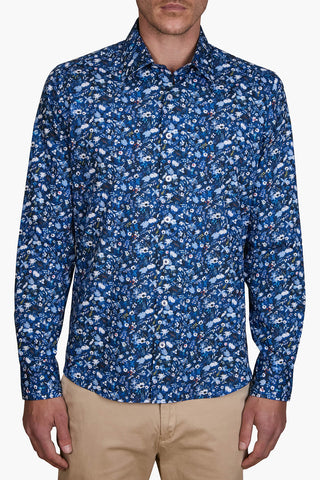 ABELARD | Odori Print Classic Shirt - Peter Shearer Menswear - [variant_option1] - [variant_option2] - [variant_option3]
