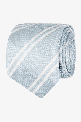 Abelard | Stripe Silk Tie - Peter Shearer Menswear - [variant_option1] - [variant_option2] - [variant_option3]
