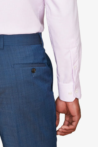 Abelard | Marino Micro Check Super Slim Shirt - Peter Shearer Menswear - [variant_option1] - [variant_option2] - [variant_option3]