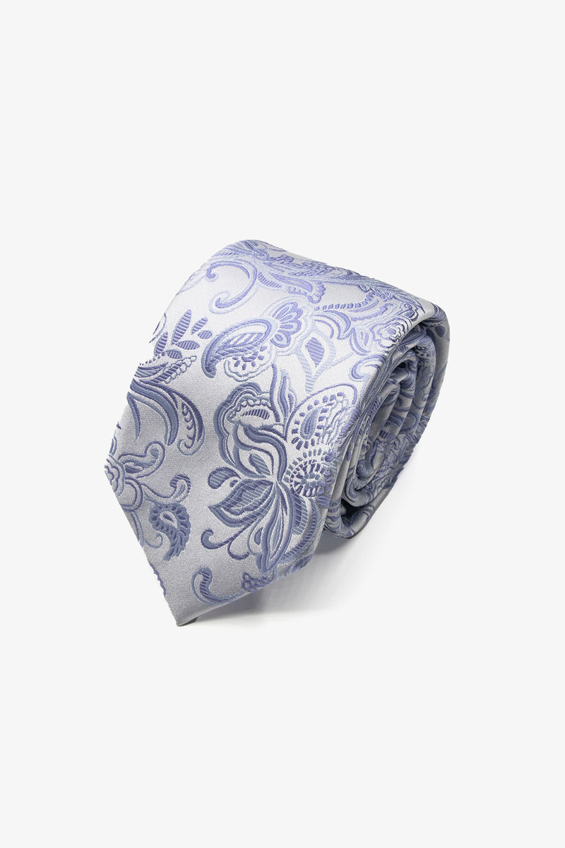 Alvajee | Paisley Silk Tie - Peter Shearer Menswear - [variant_option1] - [variant_option2] - [variant_option3]