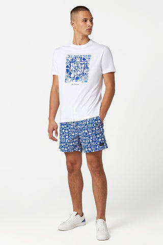 Ben Sherman | Henri Print Target Tee - Peter Shearer Menswear - [variant_option1] - [variant_option2] - [variant_option3]