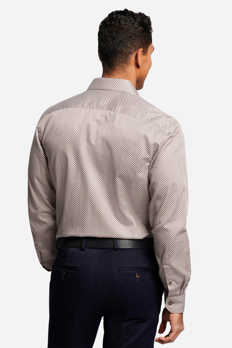 BROOKSFIELD | Retro Slim Fit Business Shirt - Peter Shearer Menswear - [variant_option1] - [variant_option2] - [variant_option3]