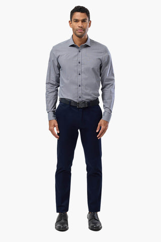 Brooksfield | Check Reg Fit Business Shirt