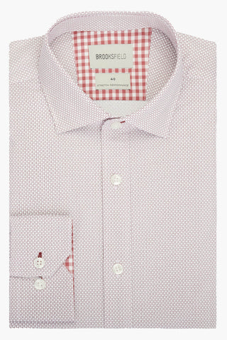 Brooksfield | Geo Print Business Shirt