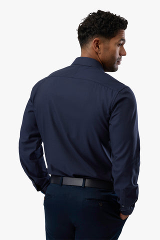 Brooksfield | Easy Care Business Shirt - Peter Shearer Menswear - [variant_option1] - [variant_option2] - [variant_option3]