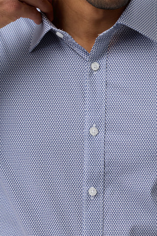 Brooksfield | Stretch Performance Business Shirt - Regular Fit - Peter Shearer Menswear - [variant_option1] - [variant_option2] - [variant_option3]