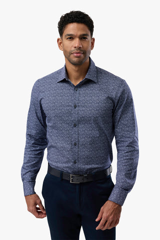 Brooksfield | Stretch Performance Business Shirt - Regular Fit - Peter Shearer Menswear - [variant_option1] - [variant_option2] - [variant_option3]