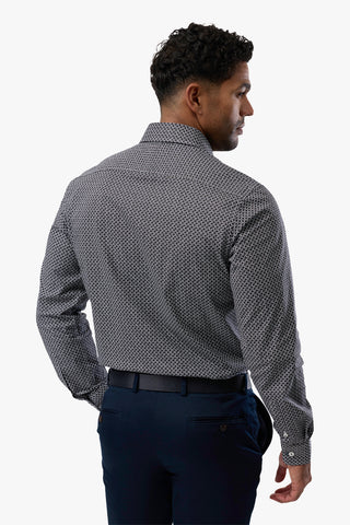 Brooksfield | Stretch Performance Business Shirt - Regular Fit - Peter Shearer Menswear - [variant_option1] - [variant_option2] - [variant_option3]