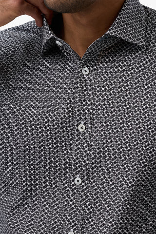 Brooksfield | Stretch Performance Business Shirt - Regular Fit - Peter Shearer Menswear - [variant_option1] - [variant_option2] - [variant_option3]