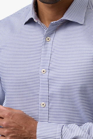Brooksfield | Slim Fit Luxe Woven Shirt - Peter Shearer Menswear - [variant_option1] - [variant_option2] - [variant_option3]