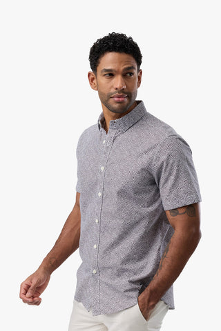 Brooksfield | Short Sleeve Shirt - Peter Shearer Menswear - [variant_option1] - [variant_option2] - [variant_option3]
