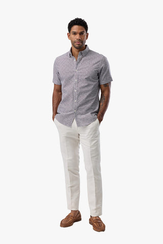 Brooksfield | Short Sleeve Shirt - Peter Shearer Menswear - [variant_option1] - [variant_option2] - [variant_option3]