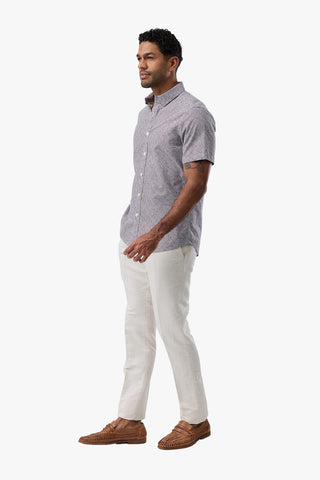 Brooksfield | Short Sleeve Shirt - Peter Shearer Menswear - [variant_option1] - [variant_option2] - [variant_option3]