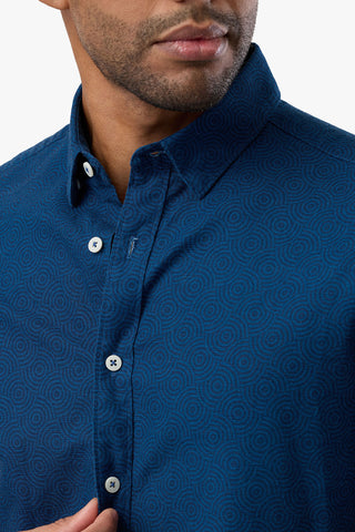 Brooksfield | Short Sleeve Shirt - Peter Shearer Menswear - [variant_option1] - [variant_option2] - [variant_option3]
