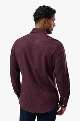 Brooksfield | Brushed Cotton Shirt - Peter Shearer Menswear - [variant_option1] - [variant_option2] - [variant_option3]