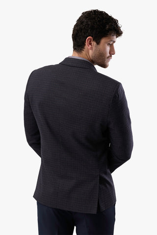 Brooksfield | Sportscoat 2 Button Tonal Winter Check - Peter Shearer Menswear - [variant_option1] - [variant_option2] - [variant_option3]