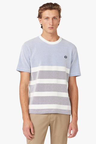 Ben Sherman | Textured Block Stripe Tee