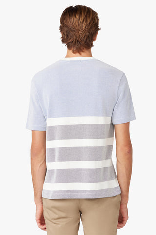 Ben Sherman | Textured Block Stripe Tee