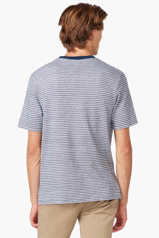 Ben Sherman | Jacquard Pique Stripe Tee