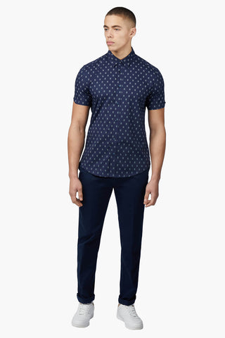 Ben Sherman | Stipple Geo Print Casual Shirt