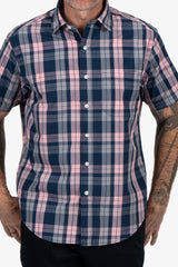 Back Bay | Bamboo Poly Soft Touch Check S/S Shirt