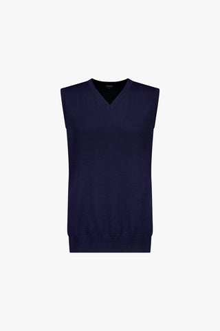 Fields | Vee Neck Vest - Peter Shearer Menswear - [variant_option1] - [variant_option2] - [variant_option3]