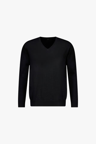 Fields | Vee Neck Pullover - Peter Shearer Menswear - [variant_option1] - [variant_option2] - [variant_option3]