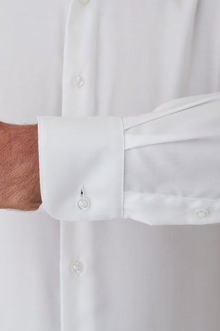 Ganton | Benjamin Luxe Twill Tailored B/Shirt - Peter Shearer Menswear - [variant_option1] - [variant_option2] - [variant_option3]