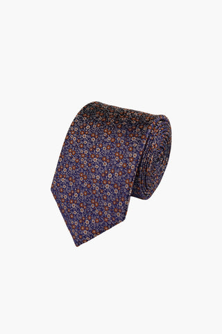James Harper | Mini Floral Tie - Peter Shearer Menswear - [variant_option1] - [variant_option2] - [variant_option3]