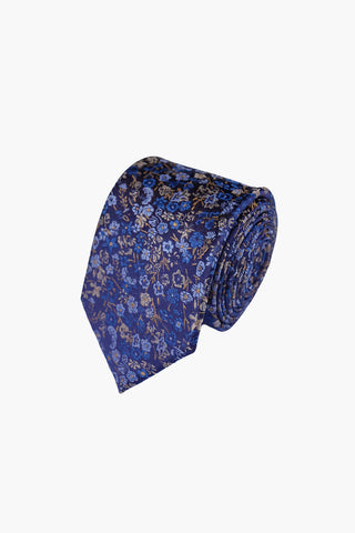 James Harper | Garden Floral Tie - Peter Shearer Menswear - [variant_option1] - [variant_option2] - [variant_option3]