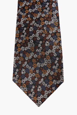 James Harper | Cluster Floral Tie - Peter Shearer Menswear - [variant_option1] - [variant_option2] - [variant_option3]