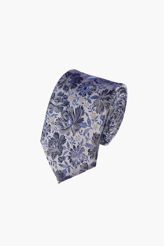 James Harper | Brush Floral Tie - Peter Shearer Menswear - [variant_option1] - [variant_option2] - [variant_option3]