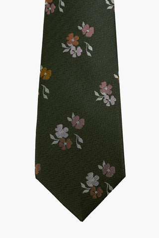 James Harper | Lapsus Floral Tie - Peter Shearer Menswear - [variant_option1] - [variant_option2] - [variant_option3]