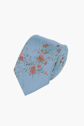 James Harper | Twisted Floral Tie - Peter Shearer Menswear - [variant_option1] - [variant_option2] - [variant_option3]