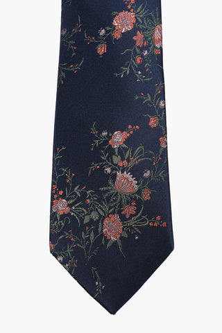 James Harper | Twisted Floral Tie - Peter Shearer Menswear - [variant_option1] - [variant_option2] - [variant_option3]
