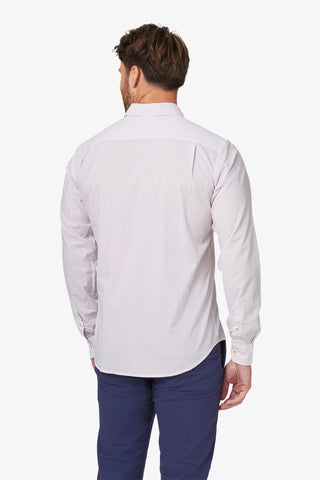 Blazer | Parker Geo L/S Casual Shirt - Peter Shearer Menswear - [variant_option1] - [variant_option2] - [variant_option3]