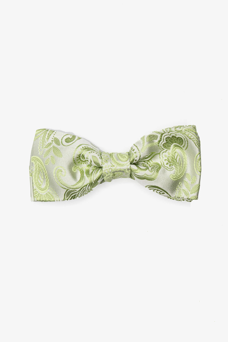 Alvajee | Paisley Silk Bow Tie - Peter Shearer Menswear - [variant_option1] - [variant_option2] - [variant_option3]