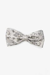 Alvajee | Paisley Silk Bow Tie - Peter Shearer Menswear - [variant_option1] - [variant_option2] - [variant_option3]
