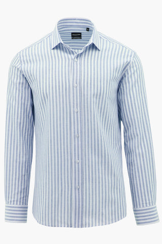 DANIEL HECHTER | Stripe Shirt - Peter Shearer Menswear - [variant_option1] - [variant_option2] - [variant_option3]