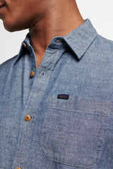 SUPERDRY | Vintage Loom S/S Shirt - Peter Shearer Menswear - [variant_option1] - [variant_option2] - [variant_option3]