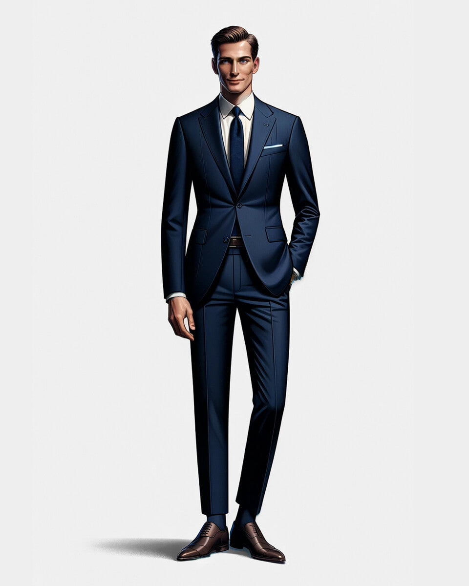 Mens suit jacket size on sale guide