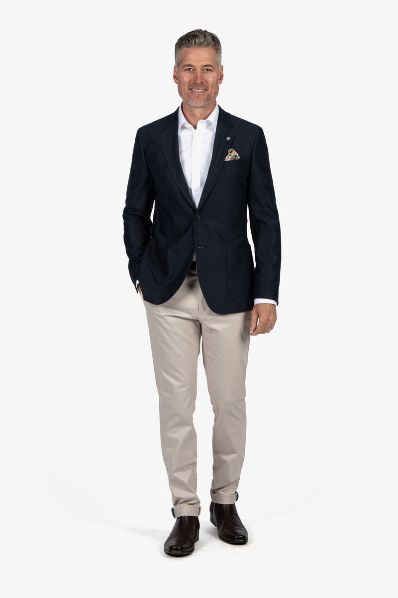 UBERSTONE | Zeller Print Check Sports Jacket
