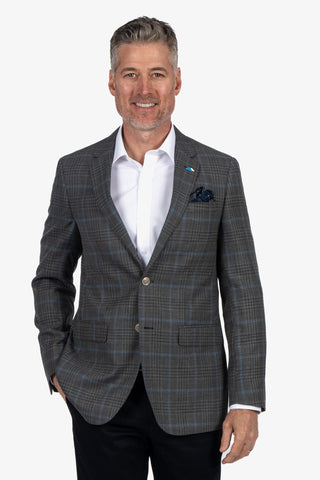 Savile Row | Asher Check Sportscoat - Peter Shearer Menswear - [variant_option1] - [variant_option2] - [variant_option3]