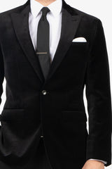 Savile Row | Velvet Tuxedo Jacket - Peter Shearer Menswear - [variant_option1] - [variant_option2] - [variant_option3]