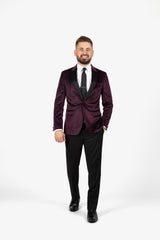 Gibson | Solace Velvet Dinner Jacket - Peter Shearer Menswear - [variant_option1] - [variant_option2] - [variant_option3]