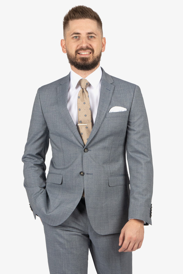 Aquila | Frawley Heatherly Suit - Peter Shearer Menswear - [variant_option1] - [variant_option2] - [variant_option3]