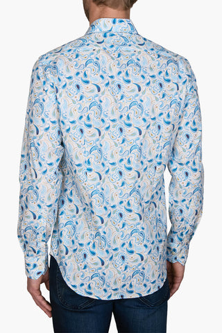 SIMON CARTER | Ethnic Paisley Digital Print Shirt