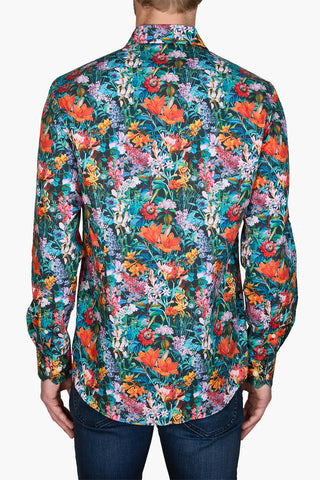 SIMON CARTER | Wild bloom Digital Print Shirt