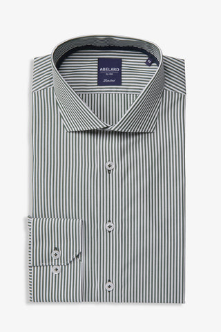 Abelard | Sharpness Stripe Business Shirt Slim - Peter Shearer Menswear - [variant_option1] - [variant_option2] - [variant_option3]