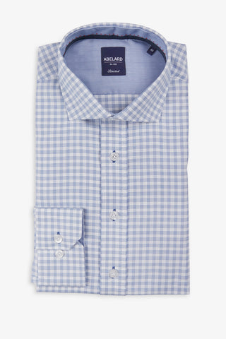 Abelard | Luxe Oxford Check Business Shirt Classic - Peter Shearer Menswear - [variant_option1] - [variant_option2] - [variant_option3]